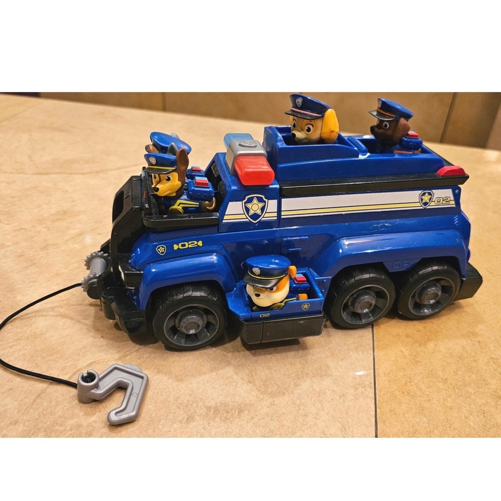 Paw Patrol Team Cruiser, Large scale Vehicle with exclusive, Chase, Marshall..